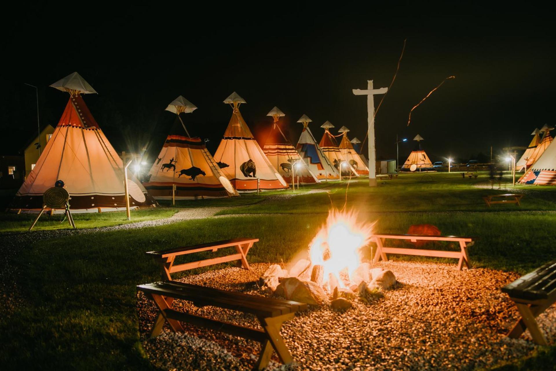 Indiana Camp - 150 M Od Suntago Park Hotel Grabce-Towarzystwo Eksteriør billede