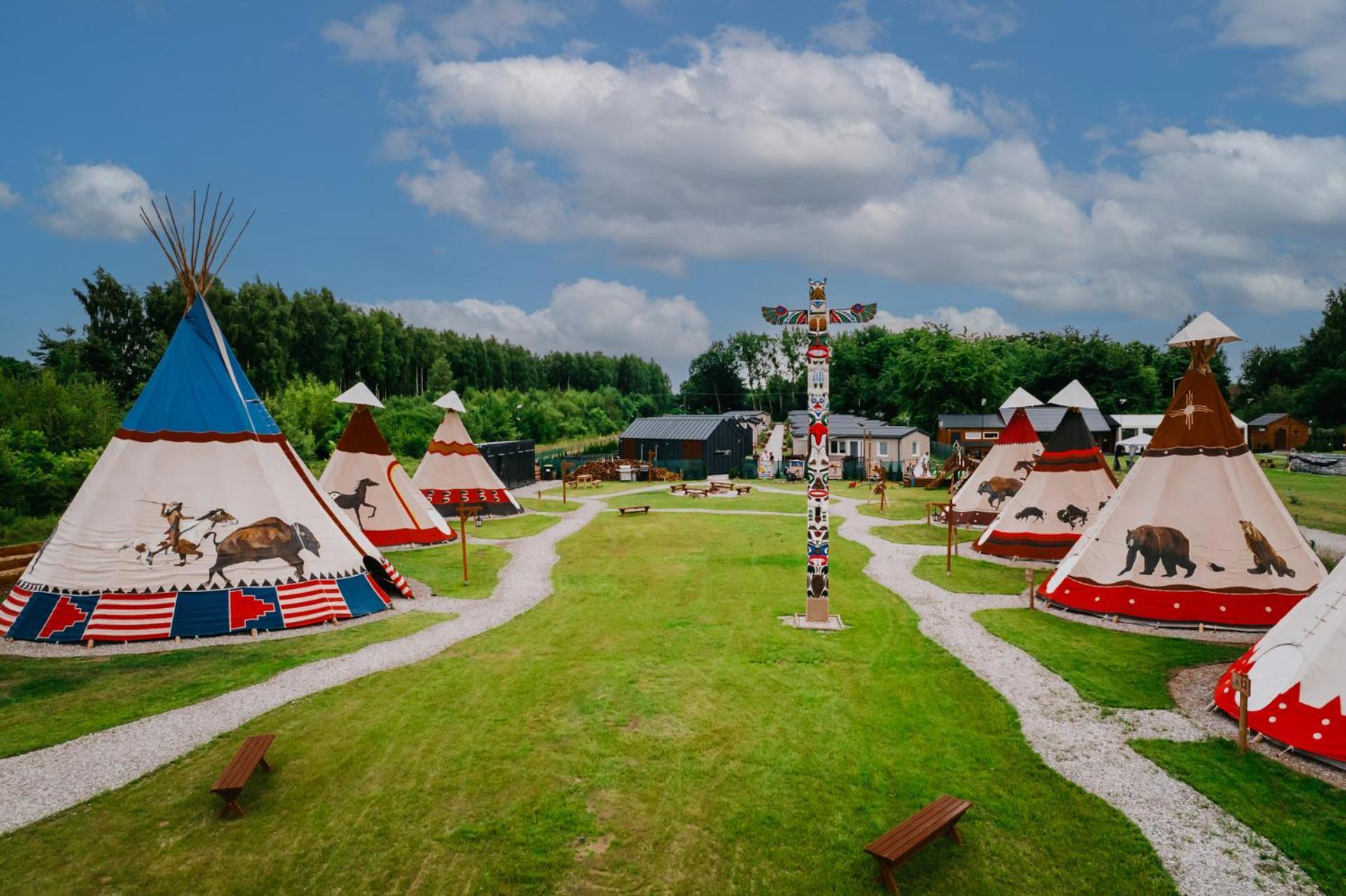 Indiana Camp - 150 M Od Suntago Park Hotel Grabce-Towarzystwo Eksteriør billede
