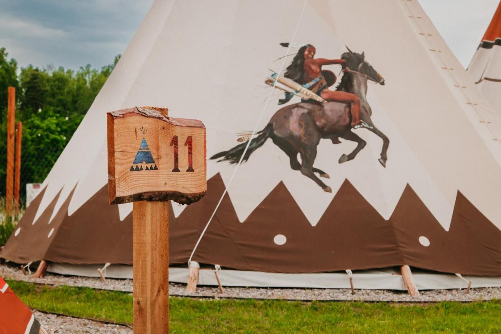 Indiana Camp - 150 M Od Suntago Park Hotel Grabce-Towarzystwo Eksteriør billede