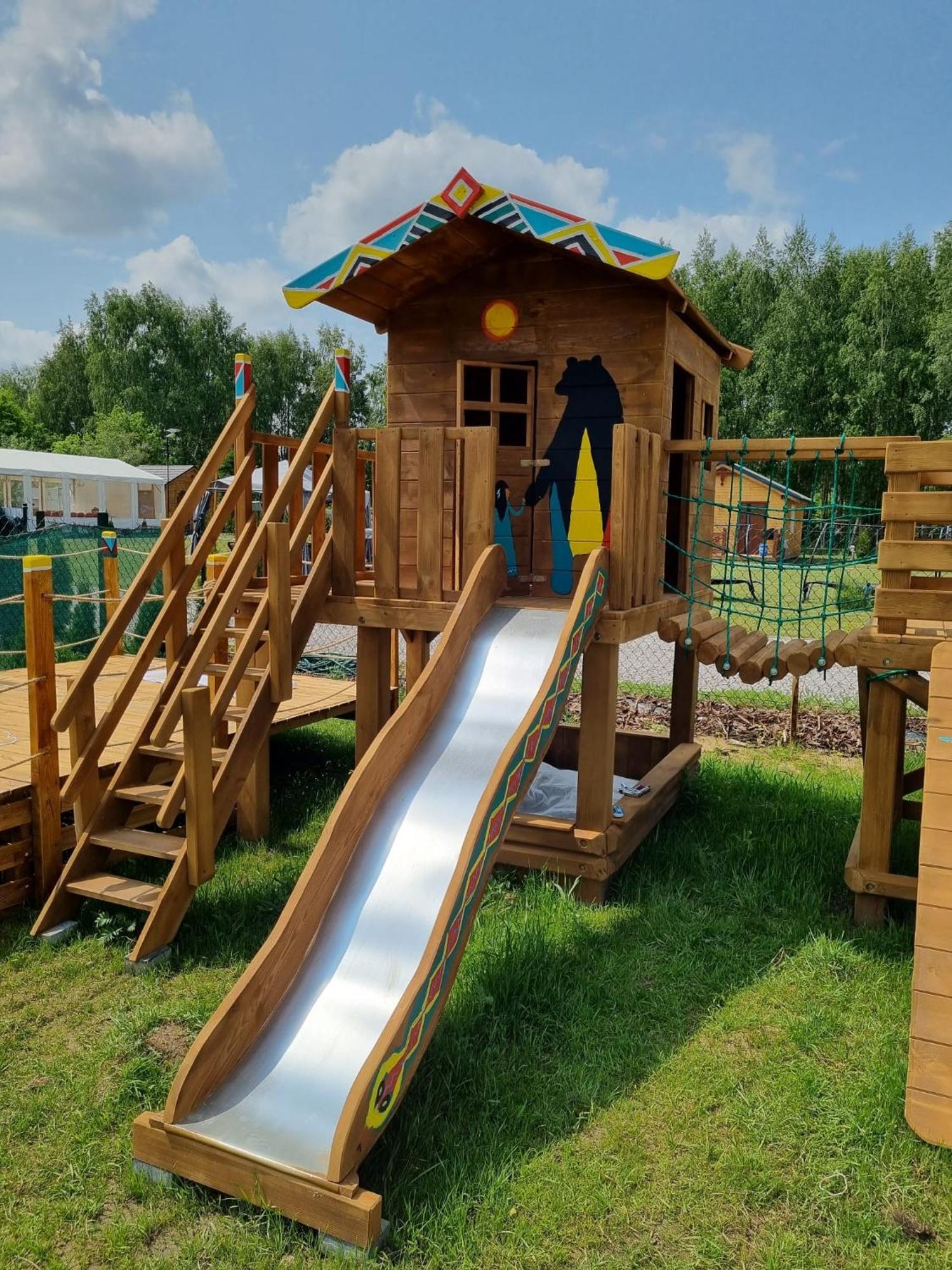 Indiana Camp - 150 M Od Suntago Park Hotel Grabce-Towarzystwo Eksteriør billede
